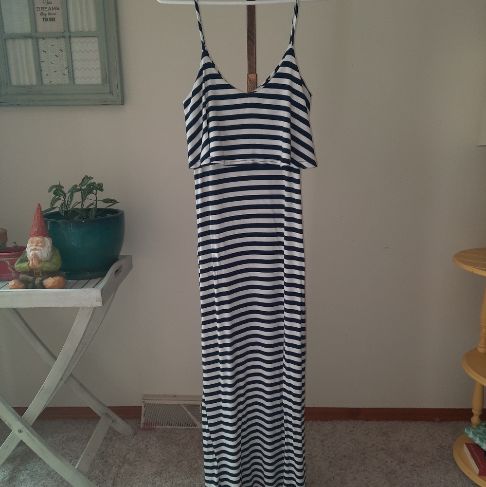 Rebel Sugar sz M striped dress